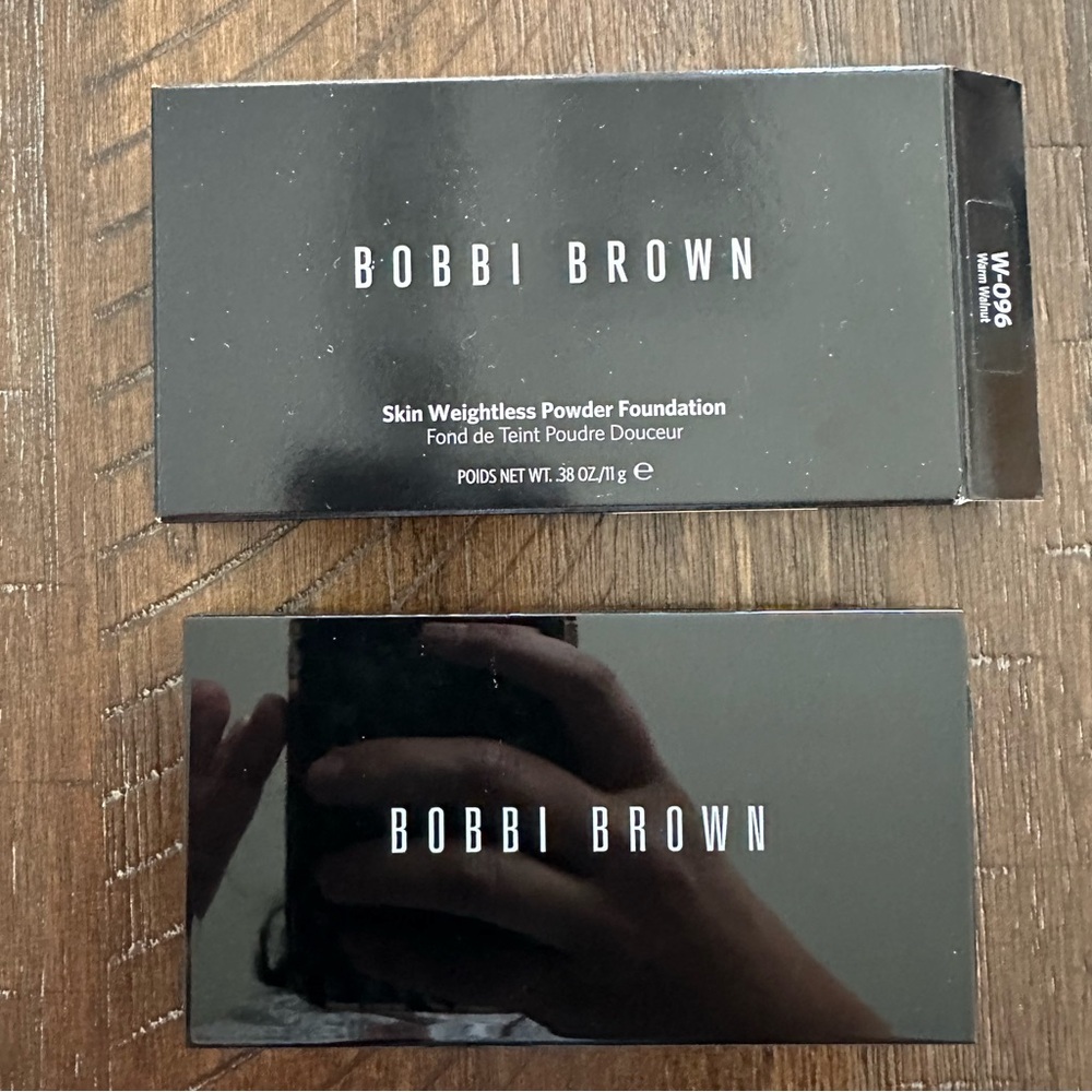 NIB Bobbi Brown Skin Weightless Power Foundation .38 oz W-096 WARM WALNUT - Picture 5 of 6